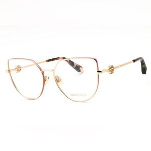 New Roberto Cavalli eyeglasses VRC048 0323 Shiny Rose Gold 56mm